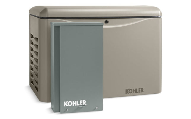 Kohler 14RCAL-200SELS 14KW Standby Generator with 200 Amp Automatic Transfer Switch and App Connect