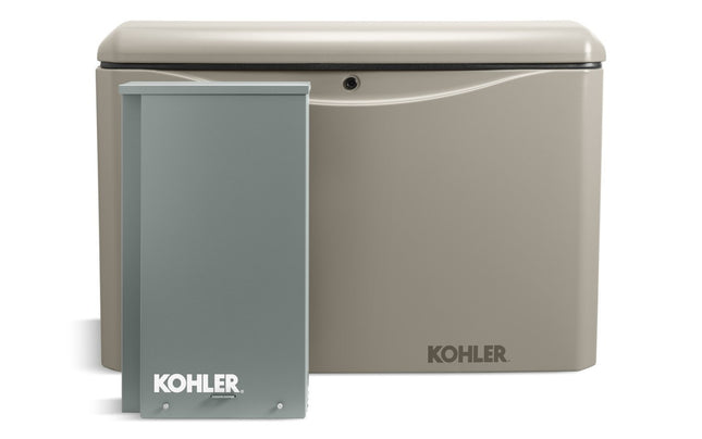 Kohler 20kW Air Cooled Standby Generator w/ 200A Switch App Connect