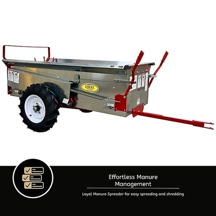 Loyal Standard Duty 23 Bushel Manure Spreader