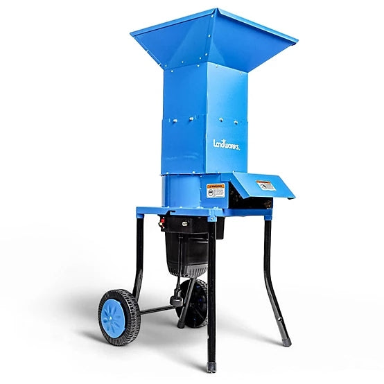 Lubeworks 15-Amp Electric Leaf Mulcher Shredder