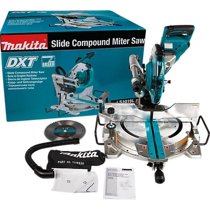 Makita 10" Dual Bevel Sliding Compound Miter Saw with Laser