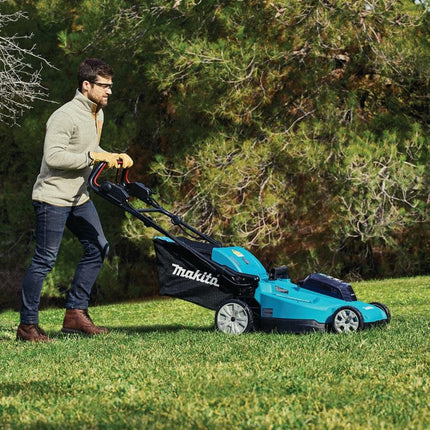 Makita 18V X2 (36V) LXT 21" Self-Propelled Lawn Mower Kit with 4 Batteries