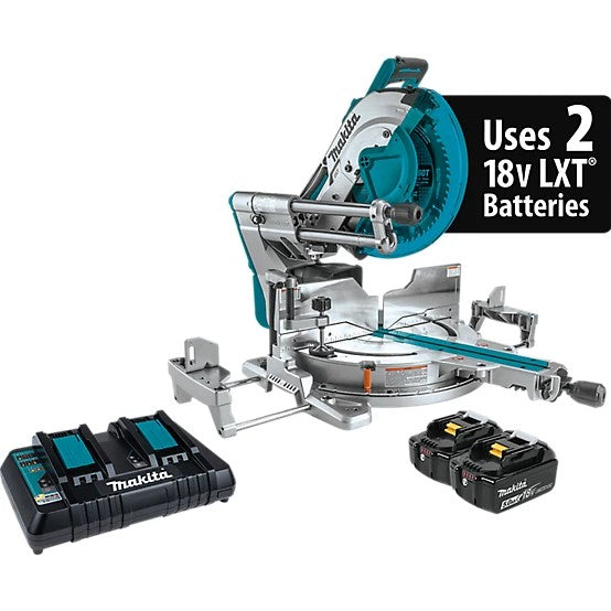Makita 36V (18V X2) 12" Cordless Dual Bevel Sliding Miter Saw Kit