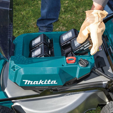 Makita 18V X2 (36V) LXT 21" Brushless Self-Propelled Lawn Mower Kit 4x5.0Ah Batteries