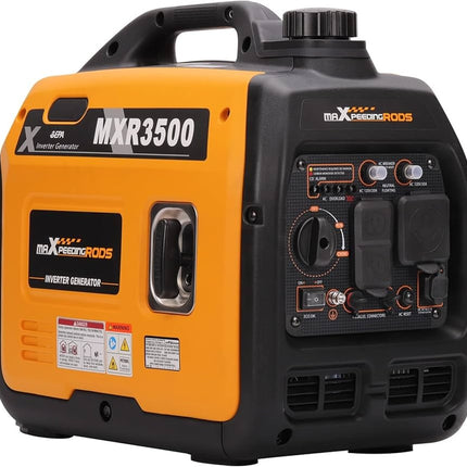 Maxpeedingrods MXR3500 3500W Inverter Generator Low THD RV Ready CO Alert