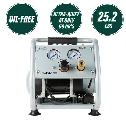 Metabo HPT 1-Gallon Quiet Series Compressor