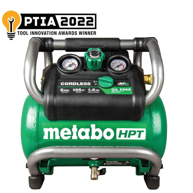 Metabo HPT 2-Gallon 36V Cordless Air Compressor