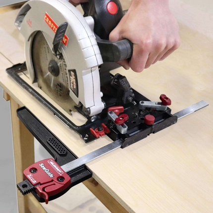 Milescraft 18" x 6.25" Circular & Jig Saw Guide Tool 1 pc
