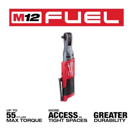 Milwaukee M12 FUEL 3/8" Brushless Cordless Ratchet