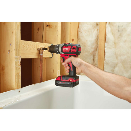Milwaukee M18 18V Cordless 2-Tool Combo Kit (Drill & Impact Driver)