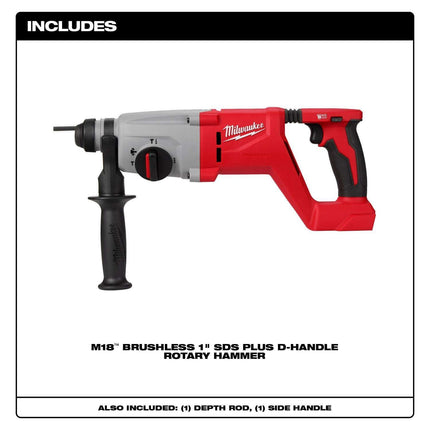 Milwaukee M18 Cordless SDS-Plus Rotary Hammer