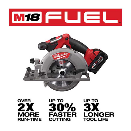 Milwaukee M18 FUEL 6-1/2" Cordless Circular Saw