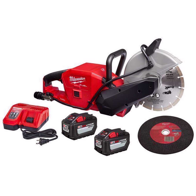 Milwaukee M18 FUEL 9-Inch Battery-Powered Cut-Off Saw Kit