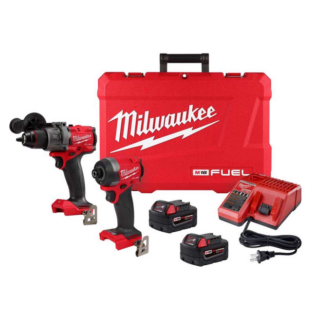 Milwaukee M18 FUEL 18V Brushless 2-Tool Combo Kit