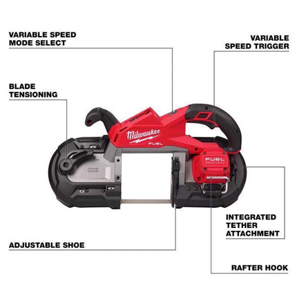 Milwaukee M18 FUEL Deep Cut Band Saw Bare Tool