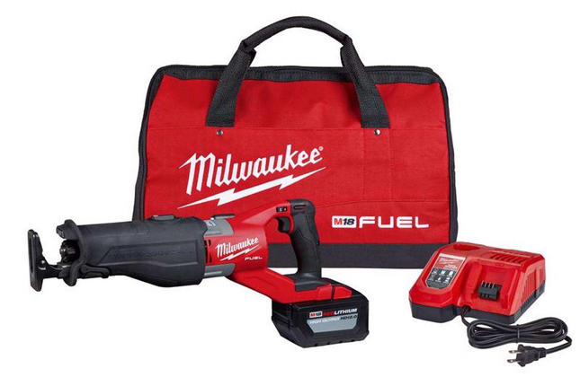 Milwaukee M18 FUEL Cordless Super Sawzall Recip Saw Kit