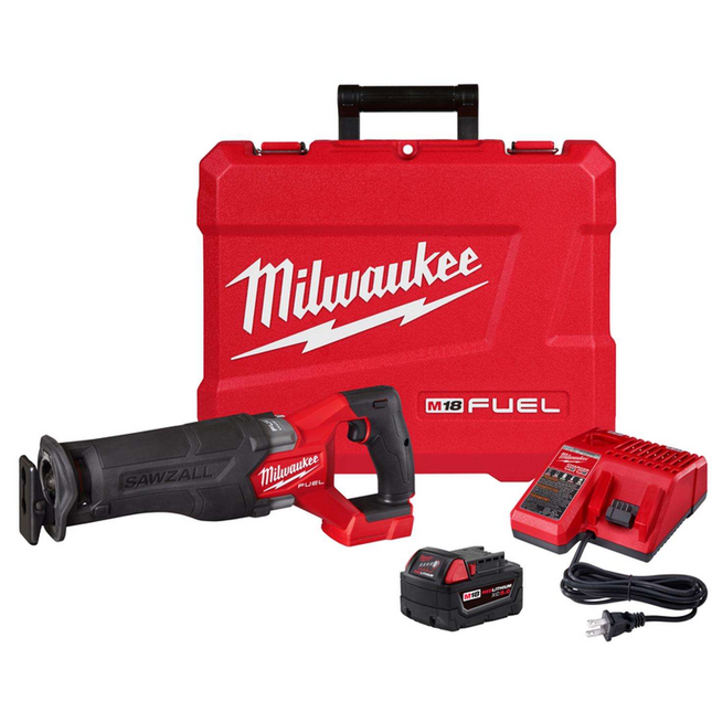 Milwaukee M18 FUEL Brushless Recip Saw Kit