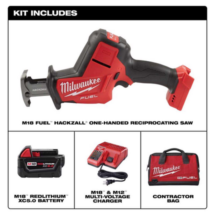 Milwaukee M18 FUEL 18V Reciprocating Saw Kit