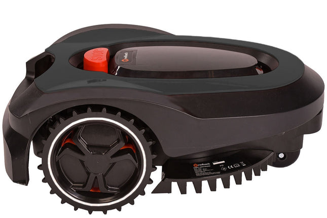 MowRo RM18-BLACK 28V Robotic Lawn Mower with Install Kit & 2.0Ah Battery