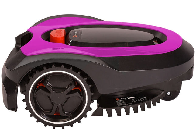 MowRo RM18-PINK 28V Robotic Lawn Mower with Install Kit & 2.0Ah Battery