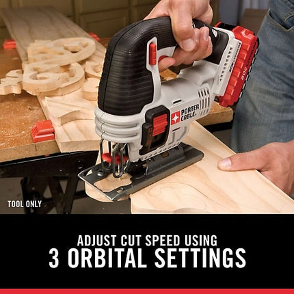 PORTER-CABLE 20V Max Cordless Lithium-Ion Jigsaw