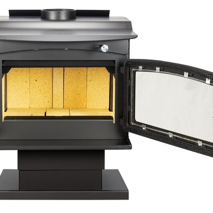 Pleasant Hearth HWS-2200 Wood Burning Stove 2,200 Sq. Ft. 70,000 BTU EPA Certified