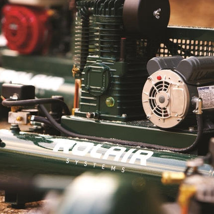 Rolair 9-Gal Dual Tank Air Compressor