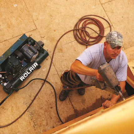 Rolair 9-Gal Dual Tank Air Compressor