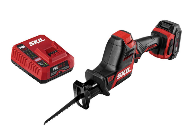 SKIL 12V Cordless Brushless Sawzall Kit (Battery & Charger Included)