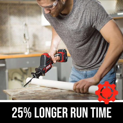 SKIL 12V Cordless Brushless Sawzall Kit (Battery & Charger Included)