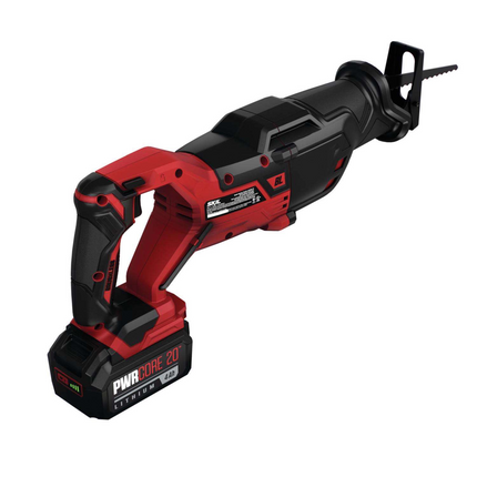SKIL PWR CORE 20V Recip Saw – Brushless Motor, Cordless Cutting Tool (Battery & Charger Included)