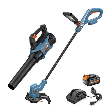 Senix 10-Inch 20V String Trimmer and Blower Kit