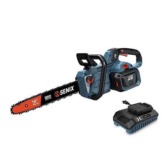 Senix 16" 60V Battery Powered Cordless Chainsaw Kit