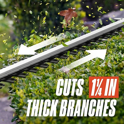 Senix HT-LS60B 60V MAX 26" Cordless Hedge Trimmer