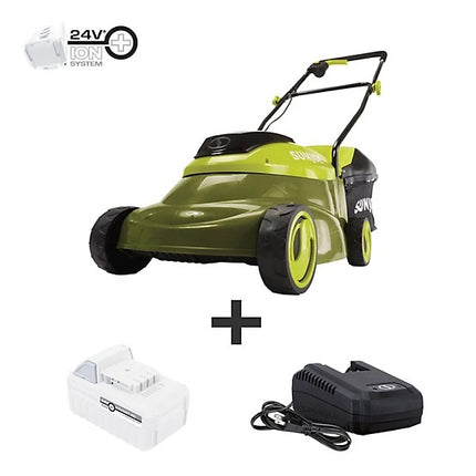 Sun Joe iON+ 14-Inch 24V Brushless Cordless Lawn Mower