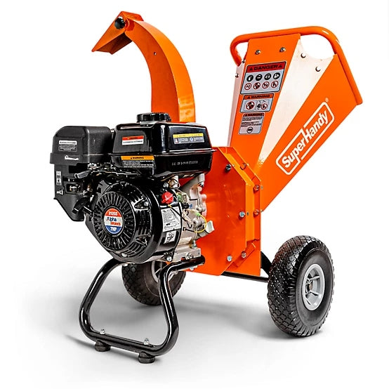 SuperHandy 209cc Gas Powered Wood Chipper