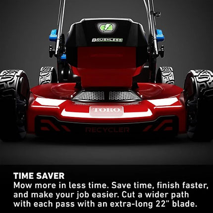 Toro 60V Max 22-Inch Recycler Self-Propelled Mower