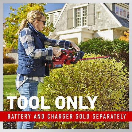 Toro 24 in. Flex-Force 60V Max Cordless Hedge Trimmer, Battery and Charger Not Included