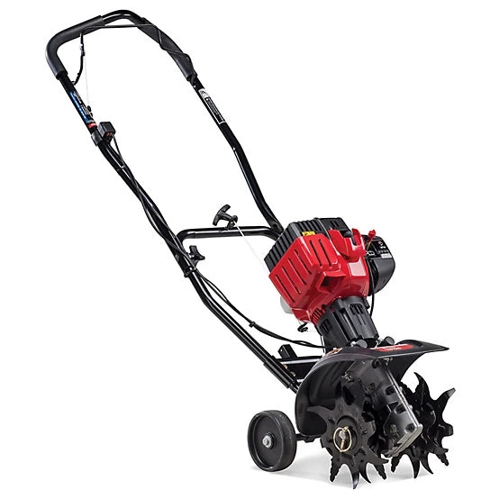 Troy-Bilt 9-Inch 4-Tine 25cc Gas-Powered Garden Tiller & Cultivator