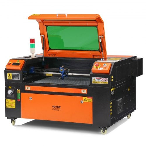 VEVOR 60W CO2 Laser Engraving & Cutting Machine 16" x 24" Work Area