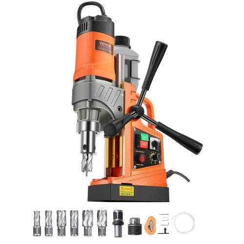Vevor 1450W Magnetic Drill Press 12800N Portable 800RPM