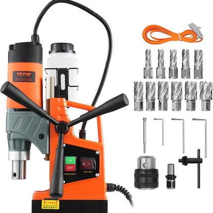 Vevor 1450W Magnetic Drill Press 1.57" Capacity 850RPM