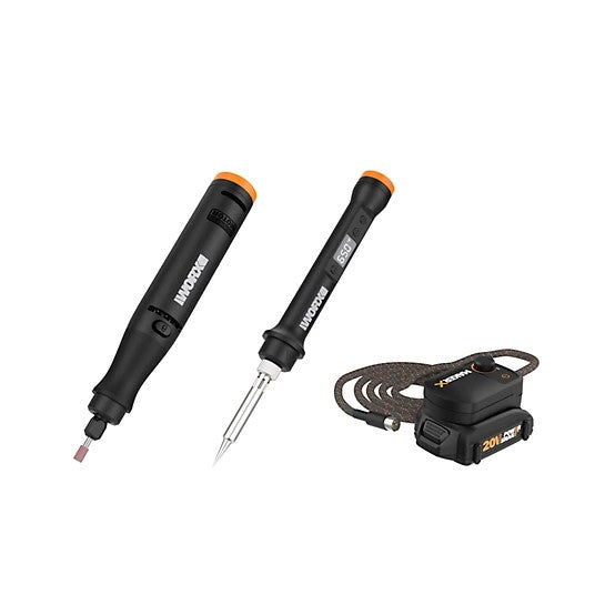 WORX 20V MakerX Rotary Tool & Wood Metal Crafter Kit