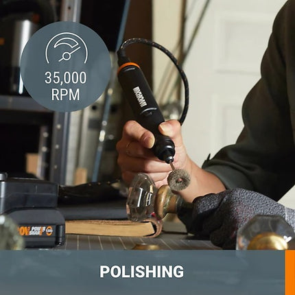 WORX 20V MakerX Rotary Tool & Wood Metal Crafter Kit