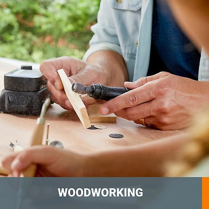 WORX 20V MakerX Rotary Tool & Wood Metal Crafter Kit
