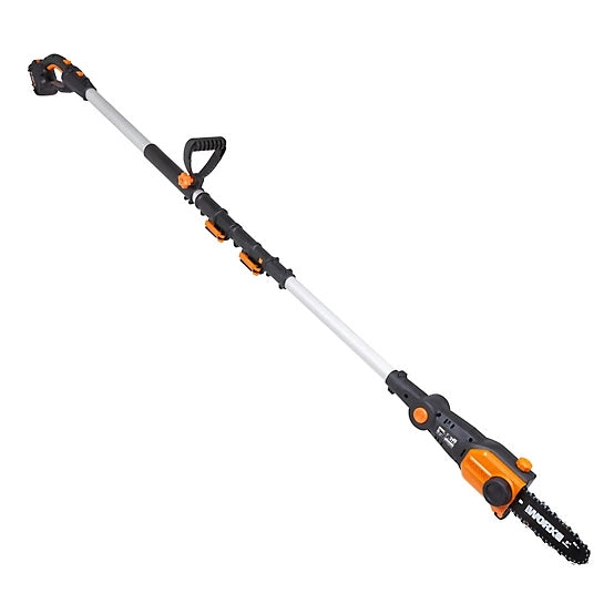 WORX 20V Cordless Pole Saw – 8-Inch Bar, Battery & Charger Included