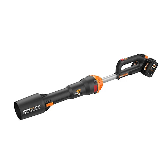 WORX LeafJet 40V Cordless Leaf Blower - 125 MPH/620 CFM (Battery & Charger Included)