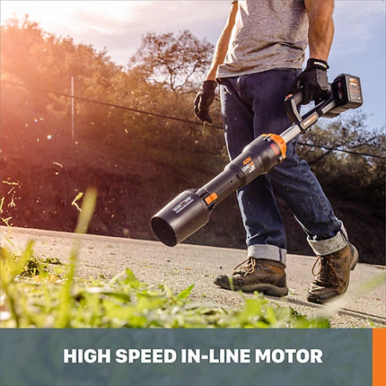 WORX LeafJet 40V Cordless Leaf Blower - 125 MPH/620 CFM (Battery & Charger Included)