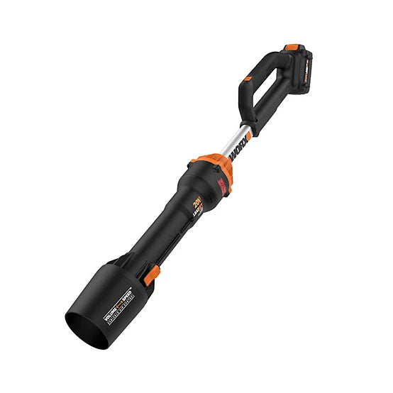 WORX LeafJet 20V Cordless Leaf Blower - 130 MPH/410 CFM w/Battery & Charger