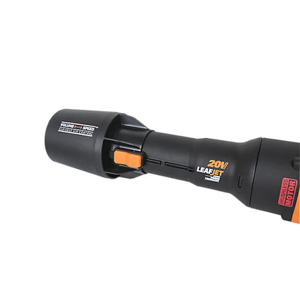 WORX LeafJet 20V Cordless Leaf Blower - 130 MPH/410 CFM w/Battery & Charger